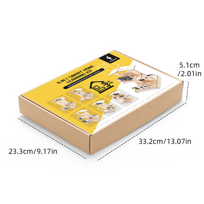 Tscinbuny ZYA0234 Starter Kit for Smart Home Projects – STEM Education Solution with Teaching Resources for Arduino DIY Robotics