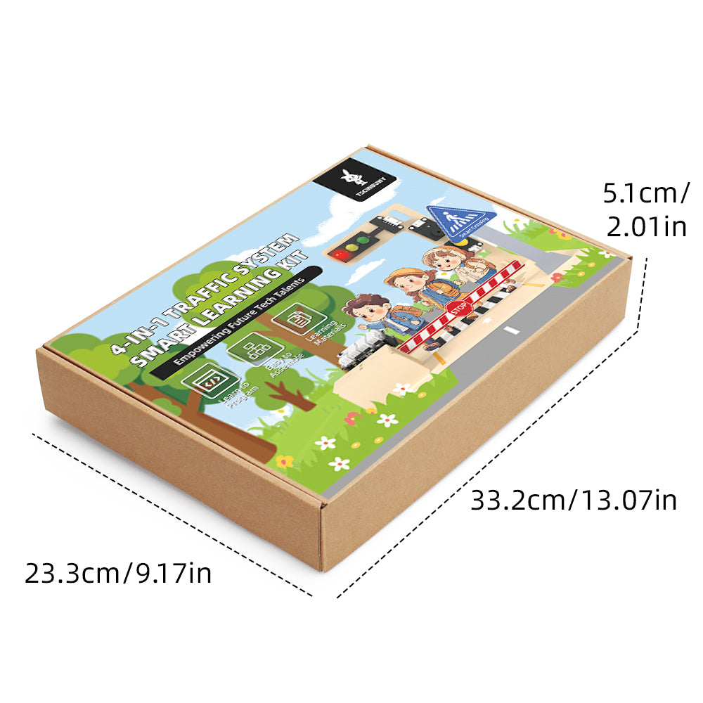 Tscinbuny ZYA0238 Starter Kit for Smart Transport & Smart Home – ESP32 STEM Educational Robotics Solution for Schools & Makers