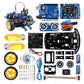 Tscinbuny ZYC0002 Smart Robot Car Kit with 2WD Drive System – Multi-Function Ultrasonic Obstacle Avoidance & Line Tracking Robot for Arduino Education