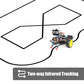 Tscinbuny ZYC0002 Smart Robot Car Kit with 2WD Drive System – Multi-Function Ultrasonic Obstacle Avoidance & Line Tracking Robot for Arduino Education