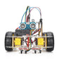 Tscinbuny ZYC0041 Smart Robot Car Kit with 4-Way Line Tracking & Obstacle Avoidance – Automation & Electronics Robotics Project for Arduino Programming