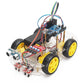 Tscinbuny ZYC0041 Smart Robot Car Kit with 4-Way Line Tracking & Obstacle Avoidance – Automation & Electronics Robotics Project for Arduino Programming