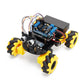 Tscinbuny ZYC0044 Smart Robot Car Kit with 4WD Mecanum Wheels – DIY Educational Robotics Starter Kit for Arduino & Maker Projects