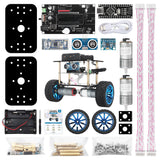 Tscinbuny ZYC0049 Smart Robot Car Kit with APP Remote Control & Ultrasonic Obstacle Avoidance – Self-Balancing Upright Robot for Development Boards