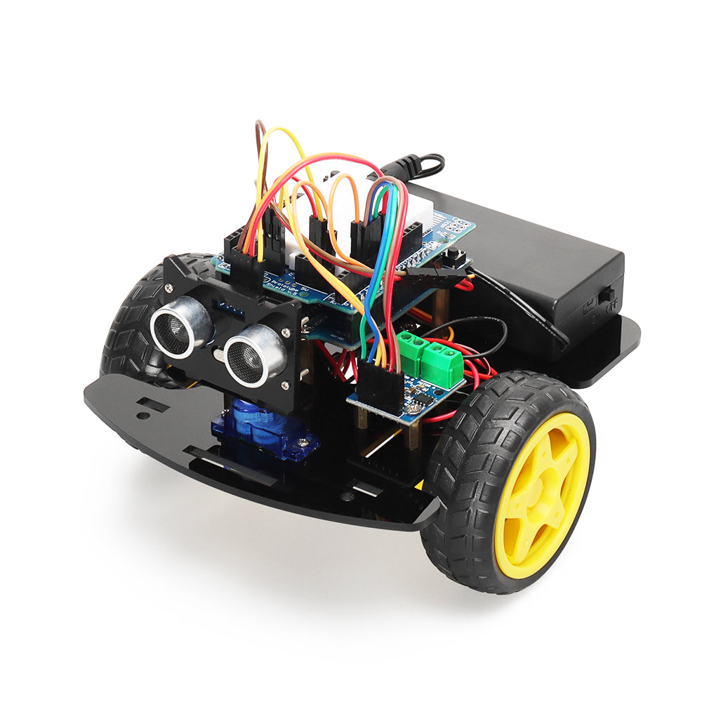 Tscinbuny ZYC0057 Smart Robot Car Kit with 2WD Development Platform – Programmable Educational Robotics Kit for Arduino & Maker Projects