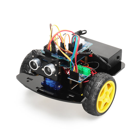 Tscinbuny ZYC0057 Smart Robot Car Kit with 2WD Development Platform – Programmable Educational Robotics Kit for Arduino & Maker Projects