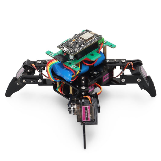 Tscinbuny ZYC0075 Smart Robot Car Kit with Wireless Control – Open-Source Quadruped Robotics Starter Kit for STEM Education & School Projects