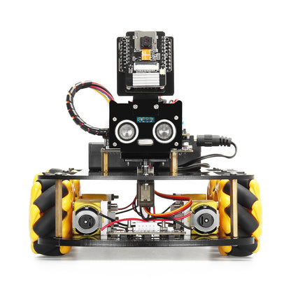 Tscinbuny ZYC0076 Smart Robot Car Kit with ESP32-CAM & ATmega328P Boards – Open-Source Programmable Robotics Starter Kit for ArduIDE Learning