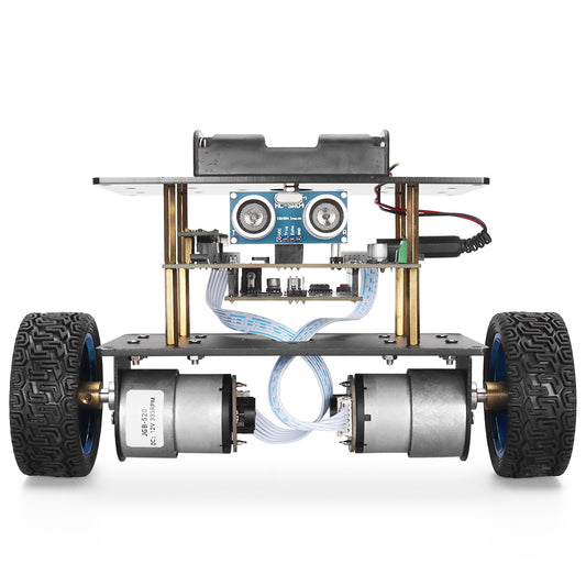 Tscinbuny ZYC0079 Smart Robot Car Kit with 2WD Self-Balancing System – Open-Source 328P Programmable Robotics Kit for STEM Education Projects