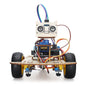Tscinbuny ZYC0081 Smart Robot Car Kit with Ultrasonic Obstacle Avoidance – Wooden Painting & Drawing Art Educational Robotics Starter Kit
