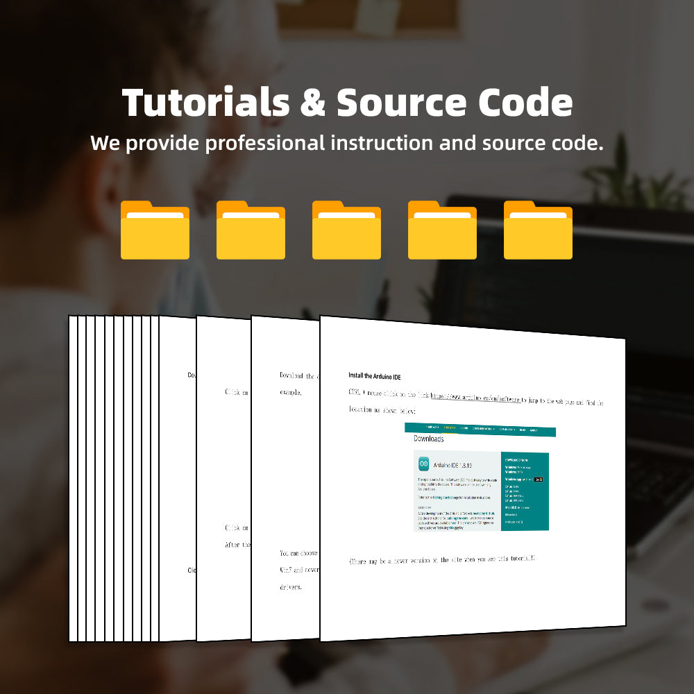 Tscinbuny ZYC0094 Smart Robot Car Kit with Mecanum Wheels – Intelligent Programmable Robot for ArduIDE Learning Projects