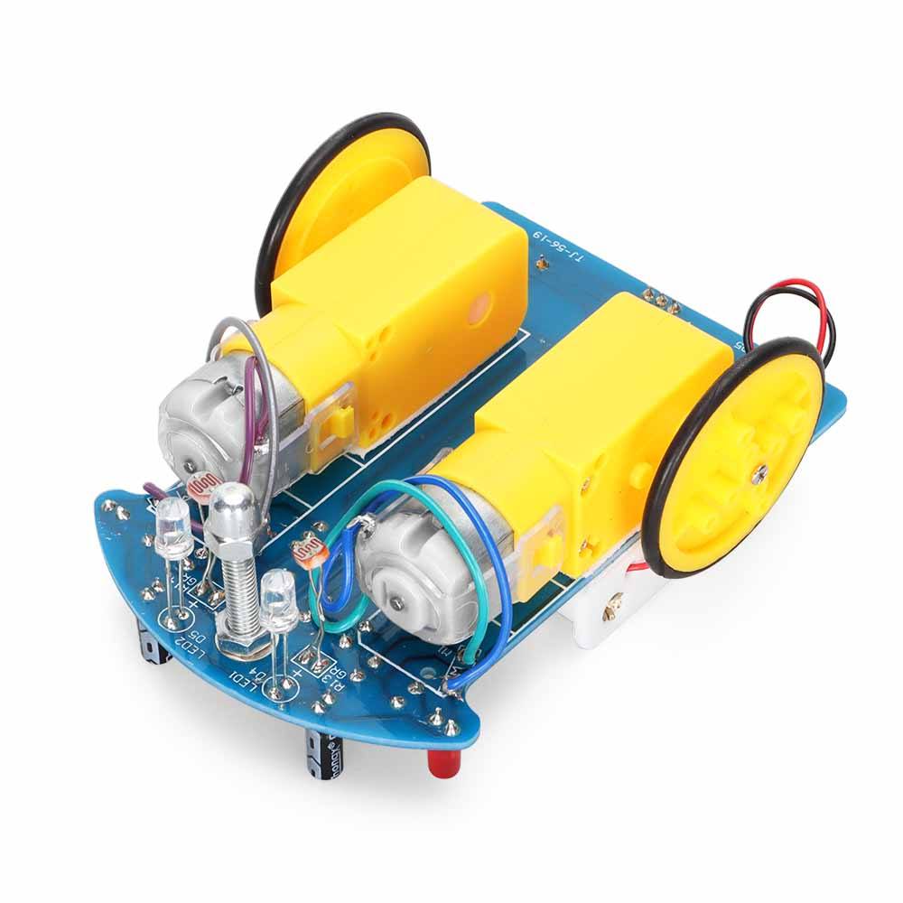 Tscinbuny ZYC0100 Smart Robot Car Kit with Line Tracking Function – DIY Intelligent Electric Toy Car for Arduino Education Projects