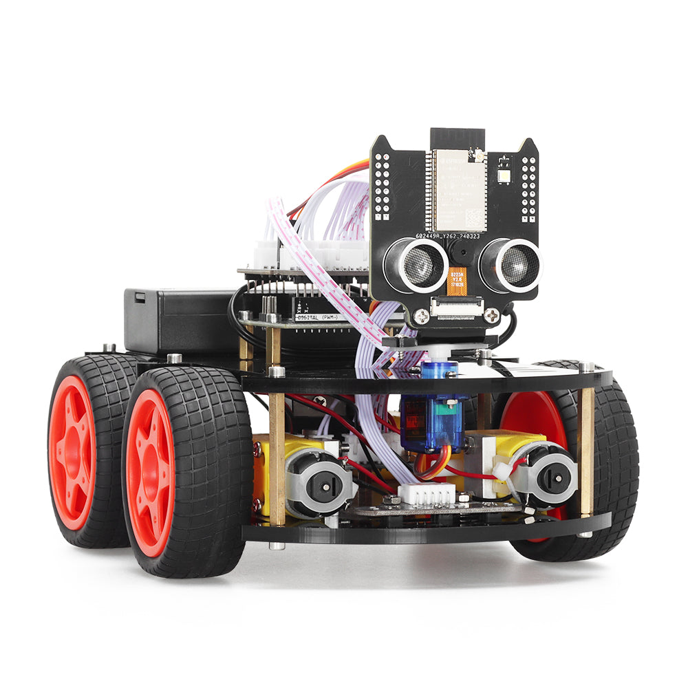 Tscinbuny ZYC0118 Smart Robot Car Kit with ESP32-CAM Development Board – Programmable Electronic Robotics Kit for Arduino Education & Maker Projects