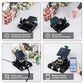 Tscinbuny ZYC0203 Smart Robot Car Kit with Track Wheels & Solar Function – ESP32-WROOM32 Development Board Educational Robot for Arduino Learning