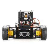Tscinbuny ZYC0215 Smart Robot Car Kit with Wireless Ackermann Wheels – Camera Car featuring ESP32-WROOM32 Development Board for Arduino Learning