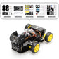Tscinbuny ZYC0215 Smart Robot Car Kit with Wireless Ackermann Wheels – Camera Car featuring ESP32-WROOM32 Development Board for Arduino Learning