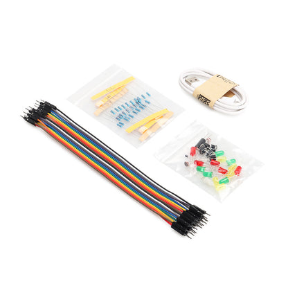 ZYE0008 Starter Kit with 328P Controller & ESP8266 WiFi Module – DIY Electronics Learning Kit for Arduino STEM Education Projects
