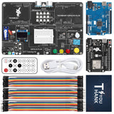 Tscinbuny ZYE0011 Starter Kit with ESP32-S3 PLUS Development Board – WiFi IoT Programming Kit for Arduino STEM Education Projects