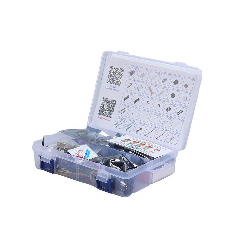 Tscinbuny ZYE0013 Intermediate Starter Kit with ESP32 Development Board – IoT Programming Learning Kit for Arduino STEM Education