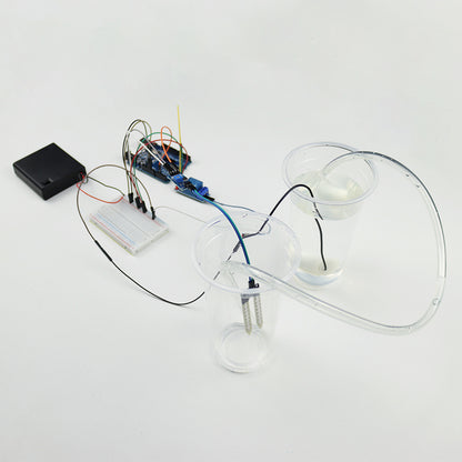 Tscinbuny ZYA0001 Starter Kit – DIY Automatic Water System Pump Kit with Electronic Modules for Arduino STEM Education & Maker Projects