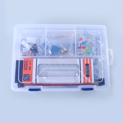 Tscinbuny ZYA0011 Starter Kit with 328 Development Board – Open-Source C++ IDE DIY Electronics Education Set for STEM Programming Projects