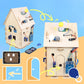 Tscinbuny ZYA0030 Starter Kit with IoT Smart Home Sensors – DIY Wooden House Open-Source C/C++ Educational Kit for Arduino STEM Learning