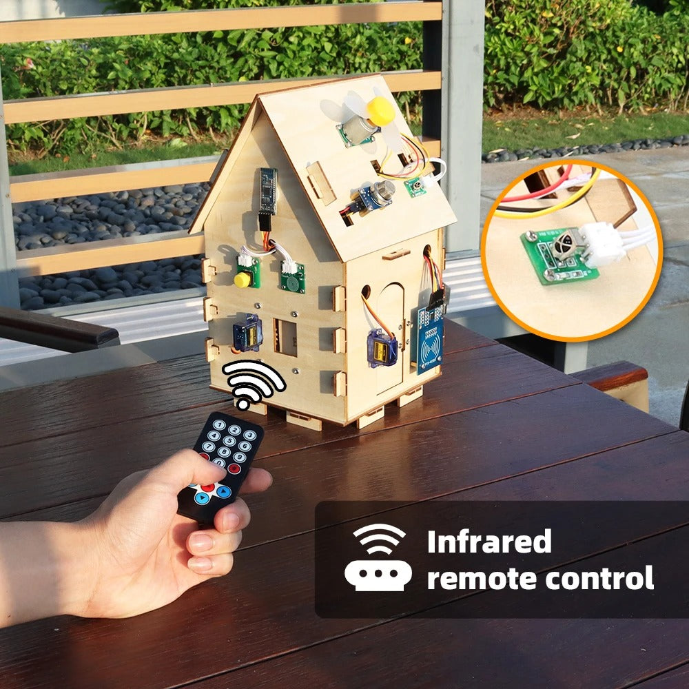 Tscinbuny ZYA0209 Starter Kit with Smart House Modules – Professional STEM Educational DIY Programming Kit for Arduino Projects