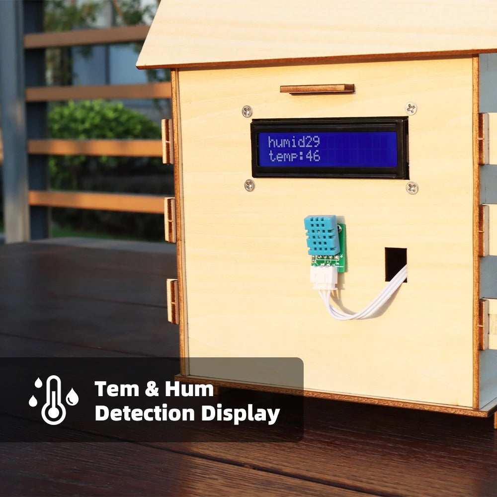 Tscinbuny ZYA0209 Starter Kit with Smart House Modules – Professional STEM Educational DIY Programming Kit for Arduino Projects