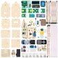 Tscinbuny ZYA0209 Starter Kit for Smart Home Projects – Professional STEM Educational DIY Programming Kit for Arduino Learning