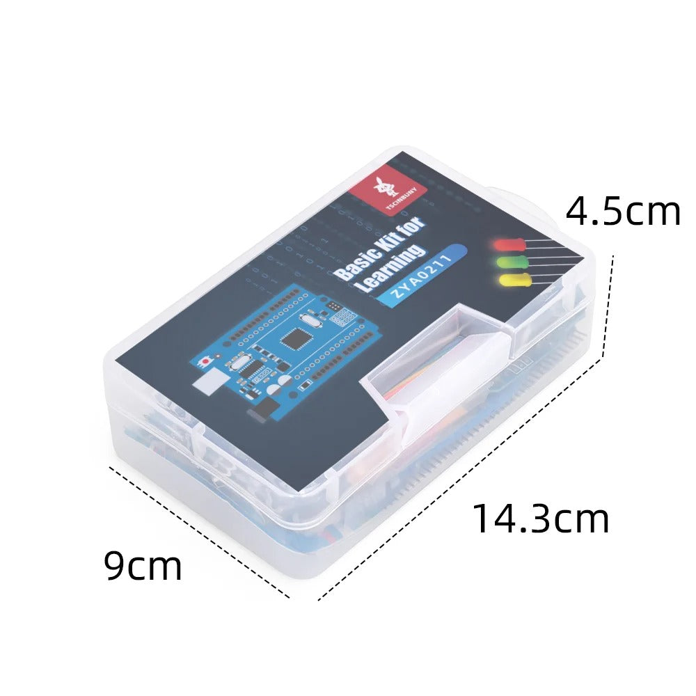 Tscinbuny ZYA0211 Starter Kit for STEM Projects & Kids Education – Basic Maker Learning Development System Educational Toy Set