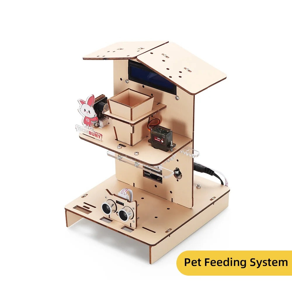 Tscinbuny ZYA0234 Starter Kit for Smart Home Projects – STEM Education Solution with Teaching Resources for Arduino DIY Robotics