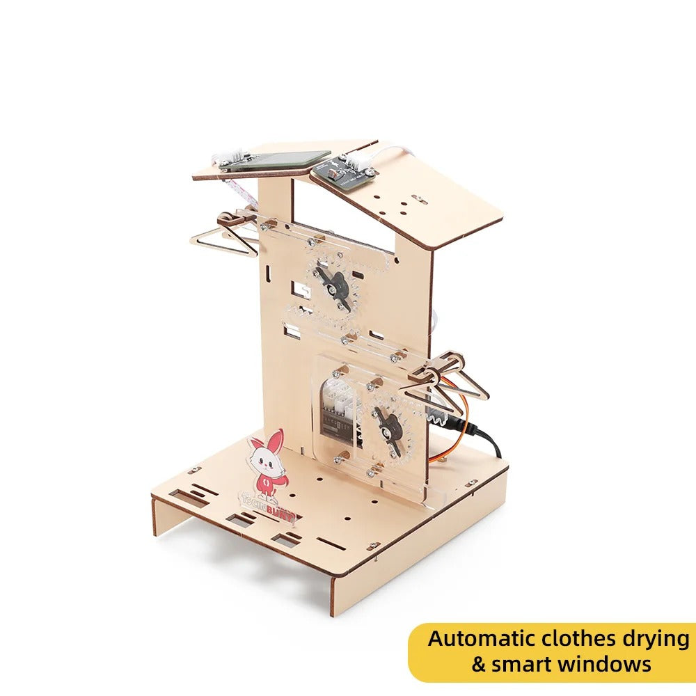 Tscinbuny ZYA0234 Starter Kit for Smart Home Projects – STEM Education Solution with Teaching Resources for Arduino DIY Robotics