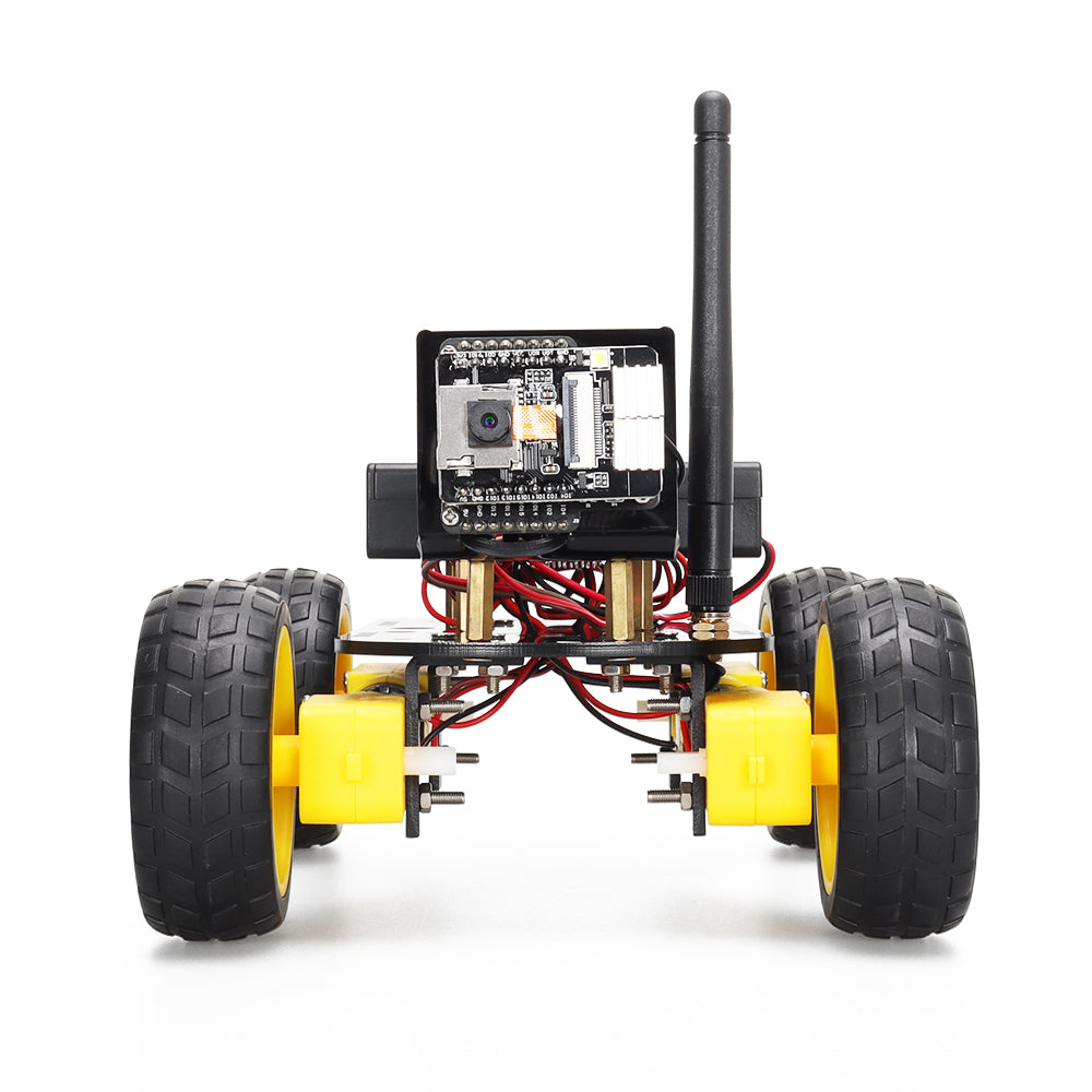 Tscinbuny ZYC0042 Smart Robot Car Kit, 4WD Programmable Robotics Kit with Line Tracing & Obstacle Avoidance for Arduino STEM Education