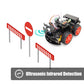 Tscinbuny ZYC0039 Smart Robot Car Kit with 4WD Drive System – Programmable STEM Educational Robot Car for Students & Arduino Projects