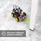 Tscinbuny ZYC0041 Smart Robot Car Kit with 4-Way Line Tracking & Obstacle Avoidance – Automation & Electronics Robotics Project for Arduino Programming