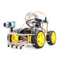 Tscinbuny ZYC0069 Smart Robot Car Kit with BLE Control & 4-Way Tracking – Obstacle Avoidance Programmable Robotic Car for Kids & Arduino Learning