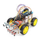 Tscinbuny ZYC0069 Smart Robot Car Kit with BLE Control & 4-Way Tracking – Obstacle Avoidance Programmable Robotic Car for Kids & Arduino Learning