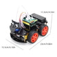 Tscinbuny ZYC0070 Smart Robot Car Kit with LGT8F328P Controller – Open-Source Programmable Robot Starter Kit for STEM Education & DIY Coding Projects