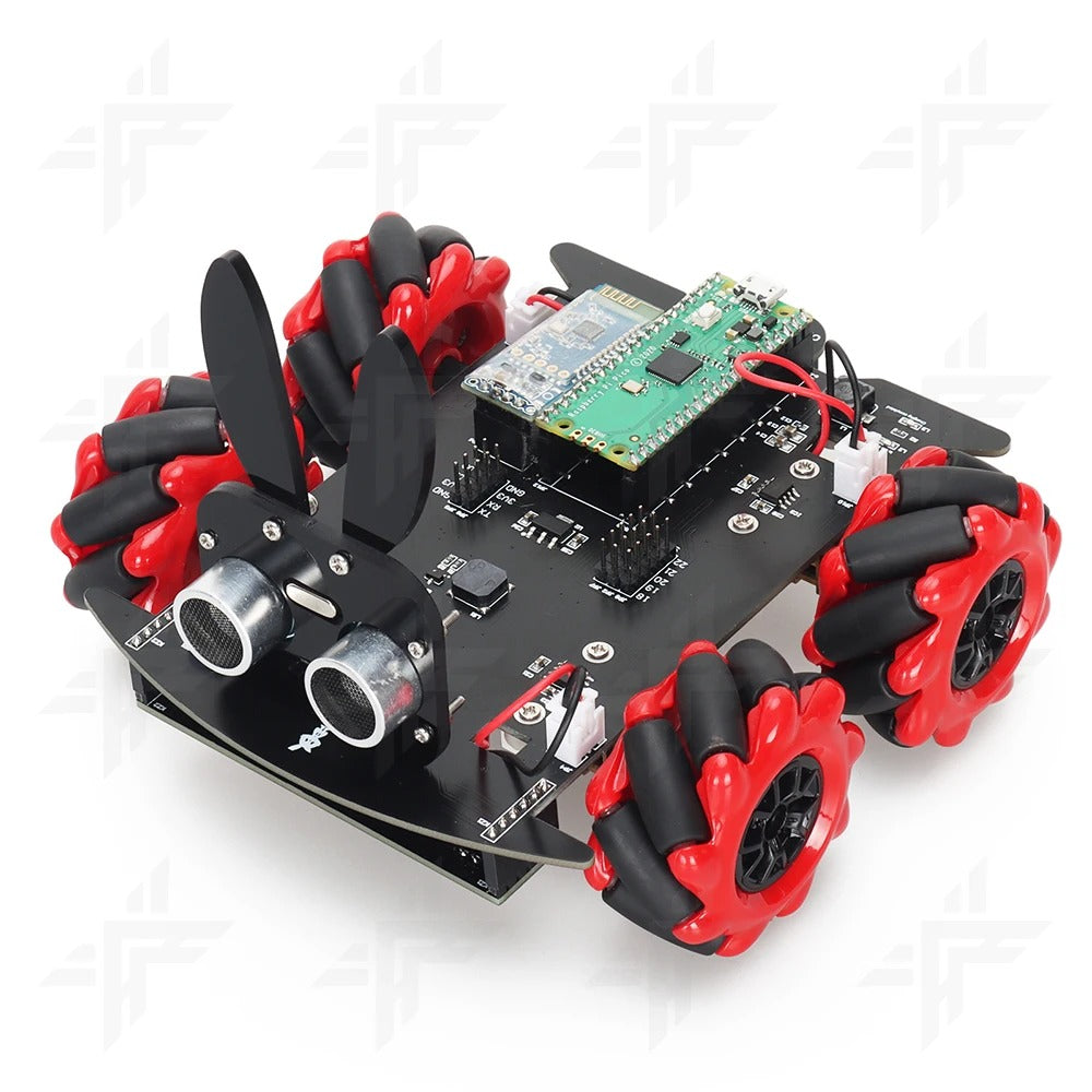 Tscinbuny ZYC0087 Smart Robot Car Kit with Pico RP2040 Controller – 4WD Open-Source Rabbit Robot for Education & Maker Projects