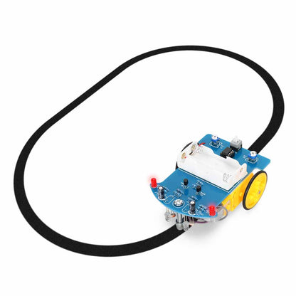 Tscinbuny ZYC0100 Smart Robot Car Kit with Line Tracking Function – DIY Intelligent Electric Toy Car for Arduino Education Projects