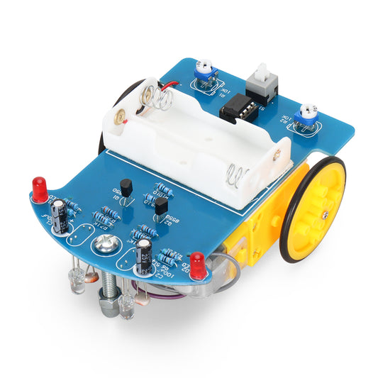 Tscinbuny ZYC0100 Smart Robot Car Kit with Line Tracking Function – DIY Intelligent Electric Toy Car for Arduino Education Projects
