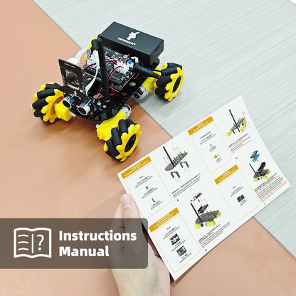 Tscinbuny ZYC0117 Smart Robot Car Kit with ESP32-CAM Module – High-Quality Programmable Educational Robotics Kit for Arduino Projects