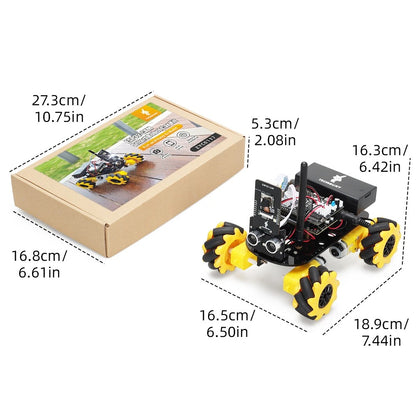 Tscinbuny ZYC0117 Smart Robot Car Kit with ESP32-CAM Module – High-Quality Programmable Educational Robotics Kit for Arduino Projects
