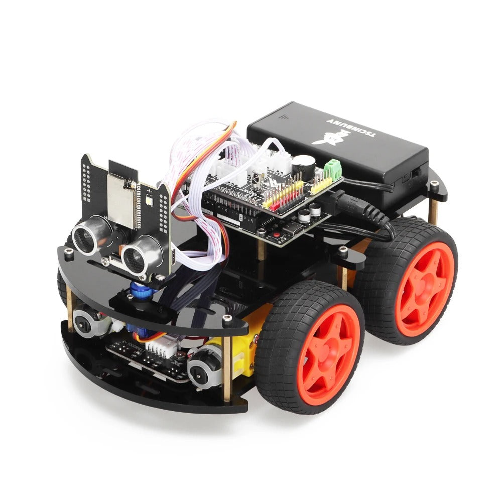 Tscinbuny ZYC0118 Smart Robot Car Kit with ESP32-CAM Development Board – Programmable Electronic Robotics Kit for Arduino Education & Maker Projects