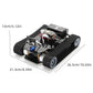 Tscinbuny ZYC0201 Smart Robot Car Kit with Crawler Wheels & Basic Functions – ESP32-WROOM32 Development Board Robot for Arduino Education Projects