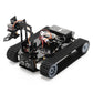 Tscinbuny ZYC0204 Smart Robot Car Kit with Track Wheels & Robotic Arm Function – ESP32-WROOM32 Development Board Robot for Arduino Learning Projects