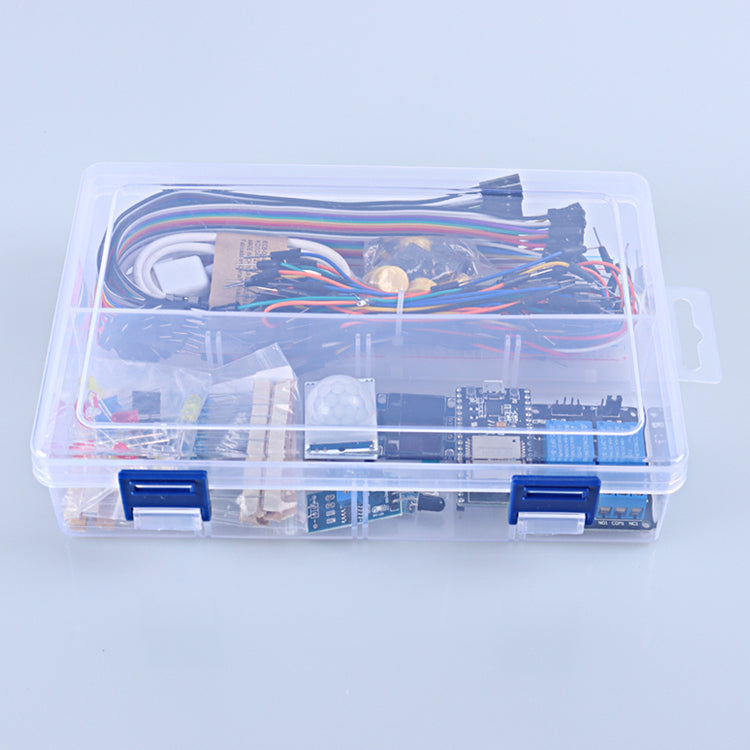 Tscinbuny ZYE0001 Starter Kit with ESP32 ESP-32S Board – Wi-Fi IoT Programming Kit for DIY Electronics & STEM Education