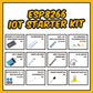 Tscinbuny ZYE0003 Starter Kit with ESP8266 IoT Development Board – Wireless WiFi Learning Kit for Arduino Programming & STEM Education