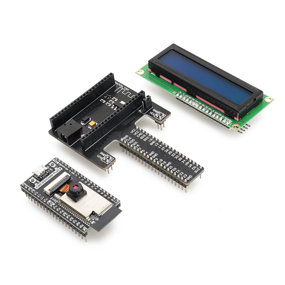 Tscinbuny ZYE0007 Starter Kit with ESP32-WROVER WiFi – DIY IoT Electronic Module & Development Kit for Arduino Programming Projects