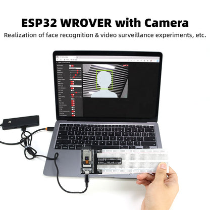 Tscinbuny ZYE0007 Starter Kit with ESP32-WROVER WiFi – DIY IoT Electronic Module & Development Kit for Arduino Programming Projects